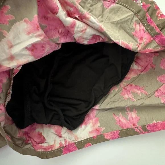 FP Movement Size S The Way Home Printed Shorts - Military Rose Combo - Picture 9 of 10